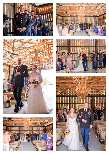 wedding ceremony, Apple Ridge Farm, Duck River, TN