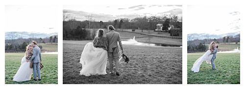 zero waste wedding at a farm, portraits