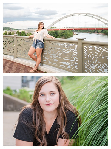 senior girl photography session, Downtown Nashville