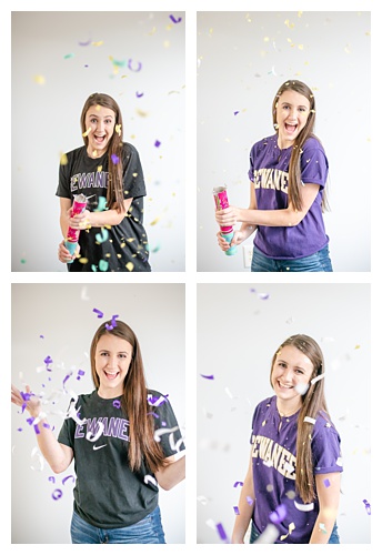 senior girl photography session, signing day
