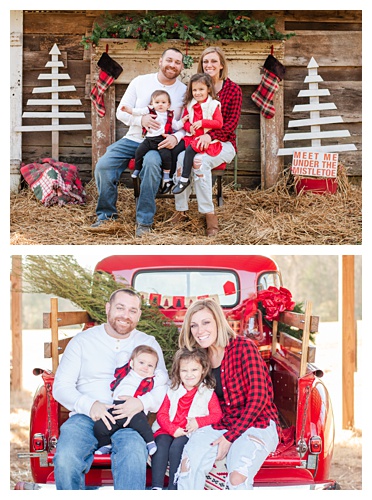 Christmas family photos, Gravel Road Traditions