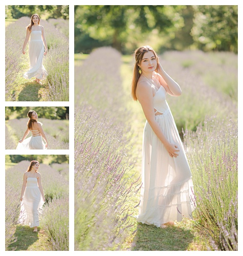 Photography by Michelle- Senior girl photographer- lavender field