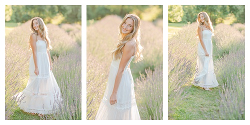 senior girl photography, lavender field
