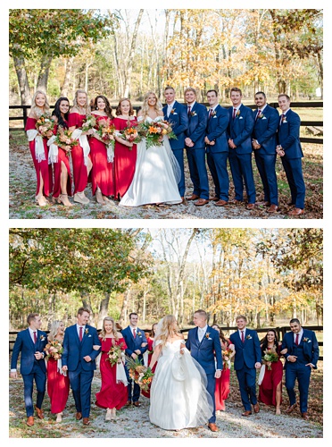 Photography by Michelle bridal party photos
