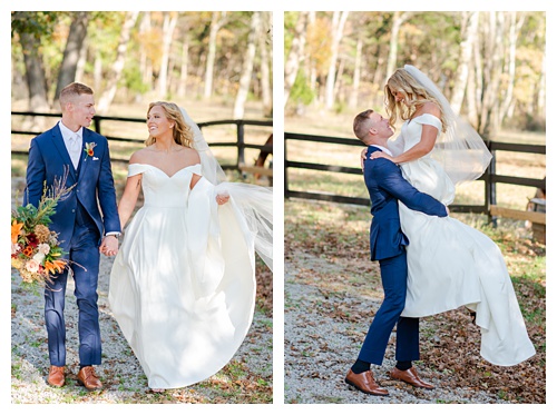 Photography by Michelle bride and groom portraits