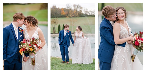 Photography by Michelle bride and groom portraits 
