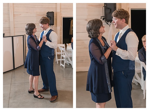 Photography by Michelle, mother son first dance