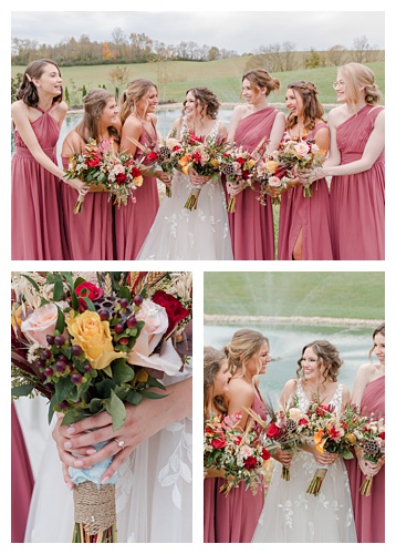 Photography by Michelle, bridesmaids photos