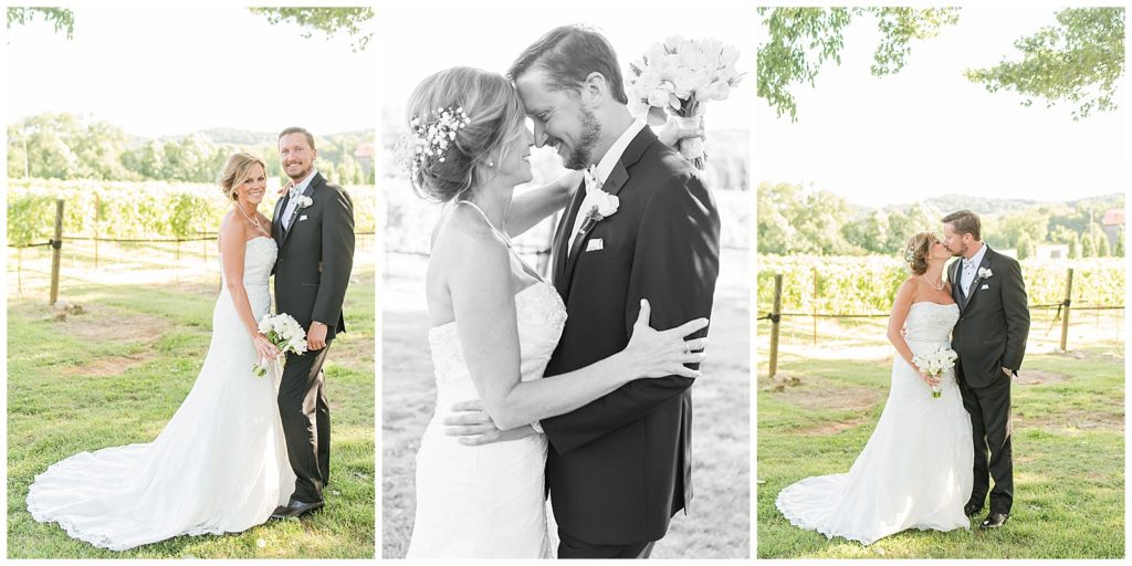 bride and groom portraits | Arrington Vineyards | Arrington, TN 