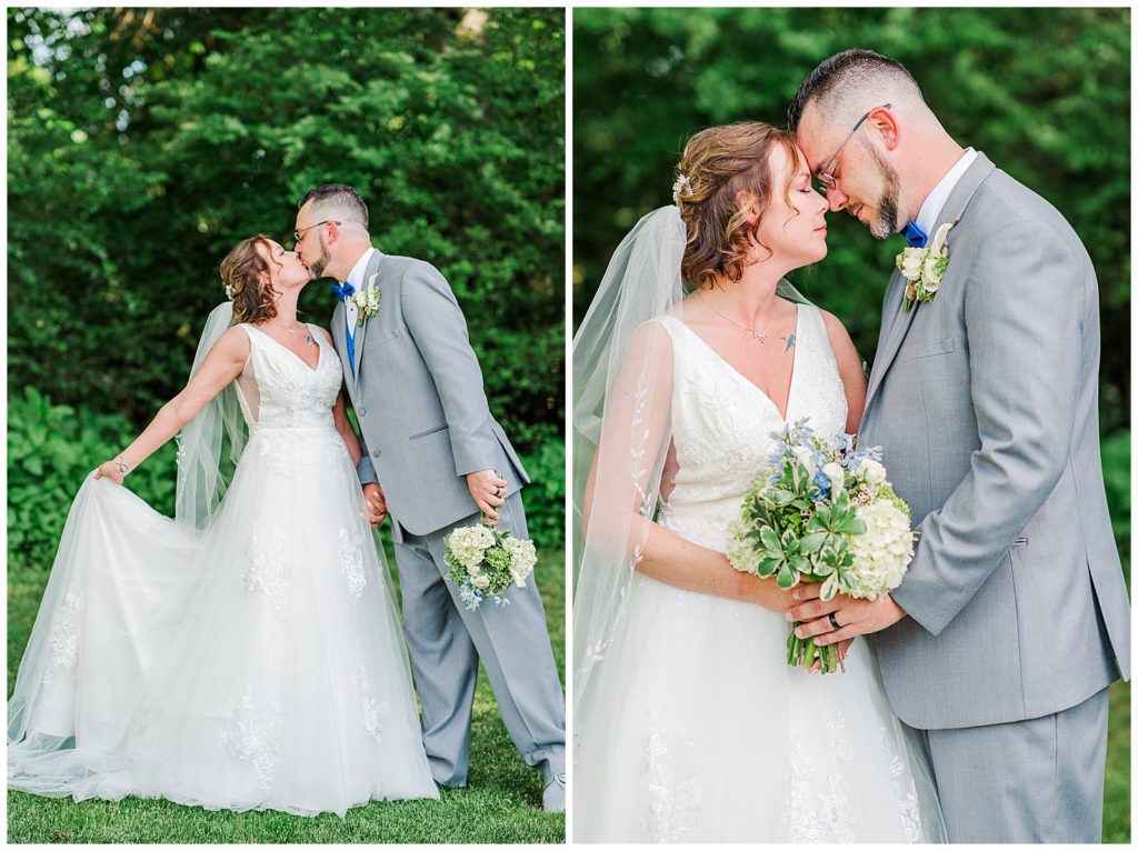 bride and groom portraits at Meadow Hill Farm in Columbia, TN