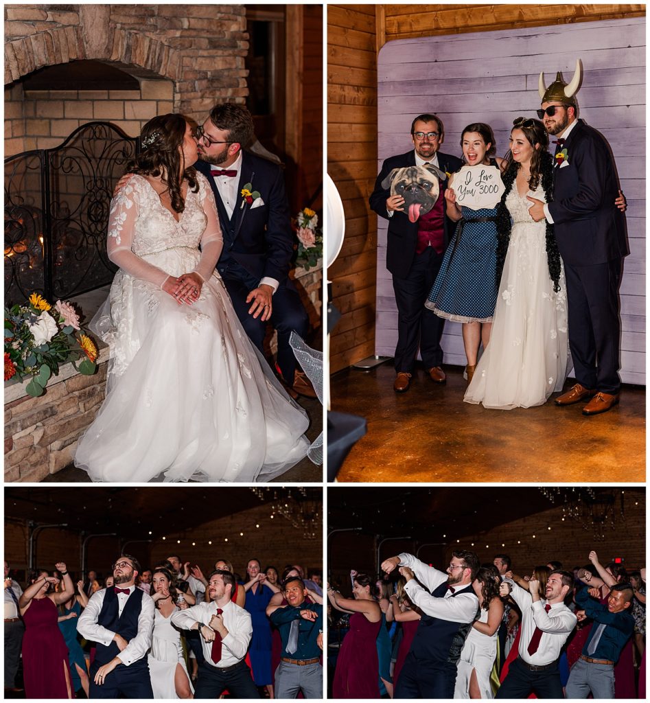 Tucker's Gap Event Center | fall wedding | reception