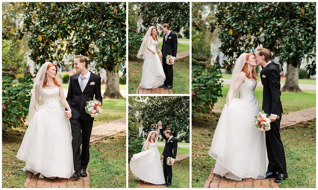 Fall elopement | Lebanon, TN | bride and groom portraits