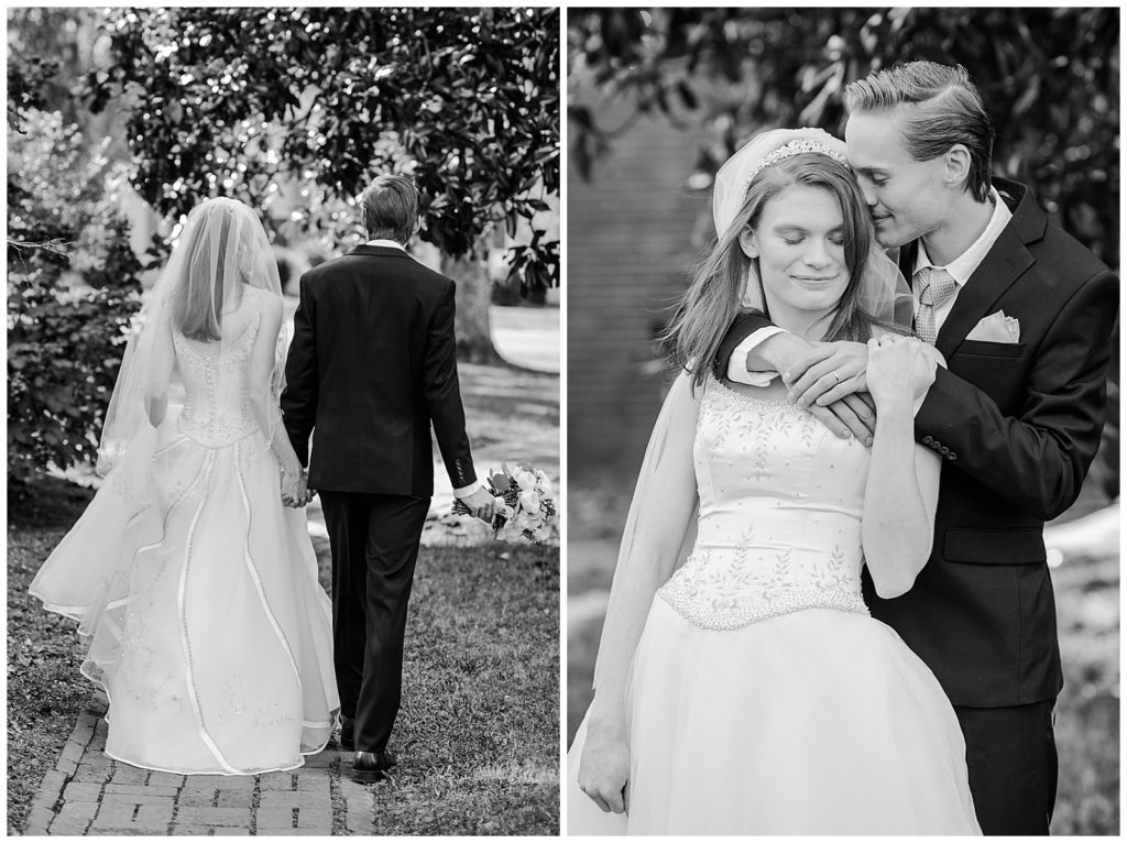 Fall elopement | Lebanon, TN | bride and groom portraits