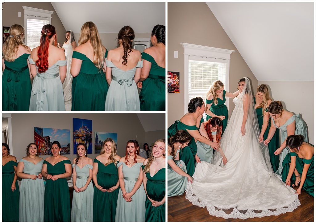 Photography by Michelle | The Wedding Barn at Likeazoo | bridesmaid reveal