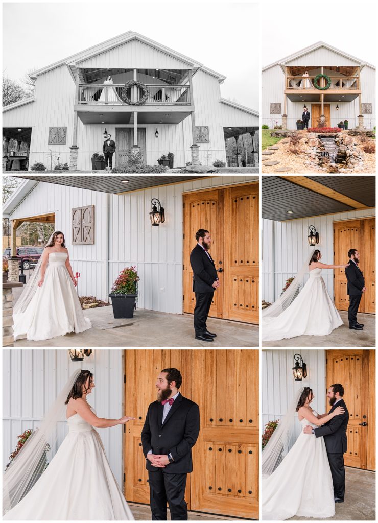 Photography by Michelle | The Wedding Barn at Likeazoo | first look
