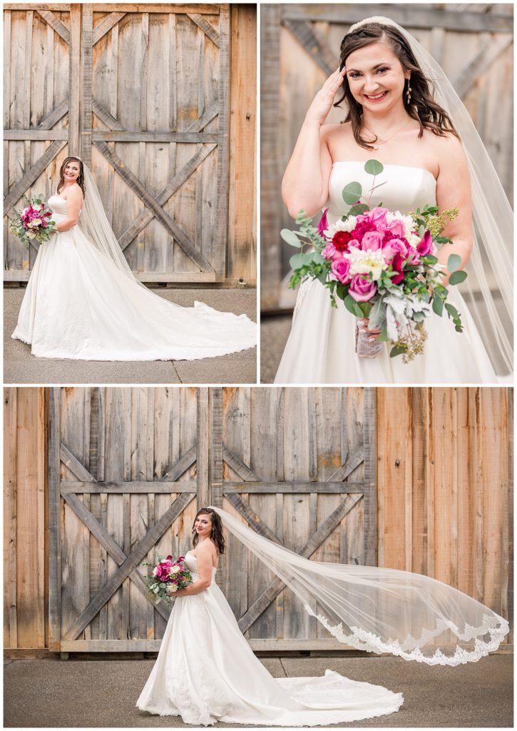 Photography by Michelle | The Wedding Barn at Likeazoo | bridal portraits