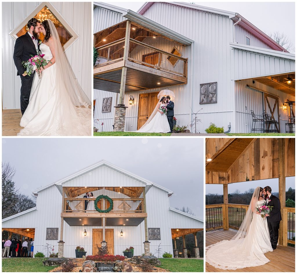Photography by Michelle | The Wedding Barn at Likeazoo | bride and groom portraits
