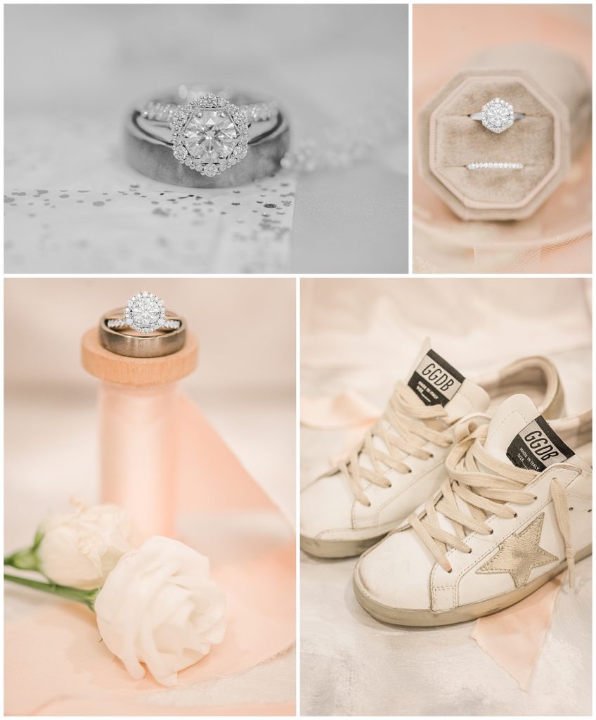 wedding details | ring shots | Summer Wedding | Photography by Michelle | Steel Magnolia Barn | Murfreesboro, TN