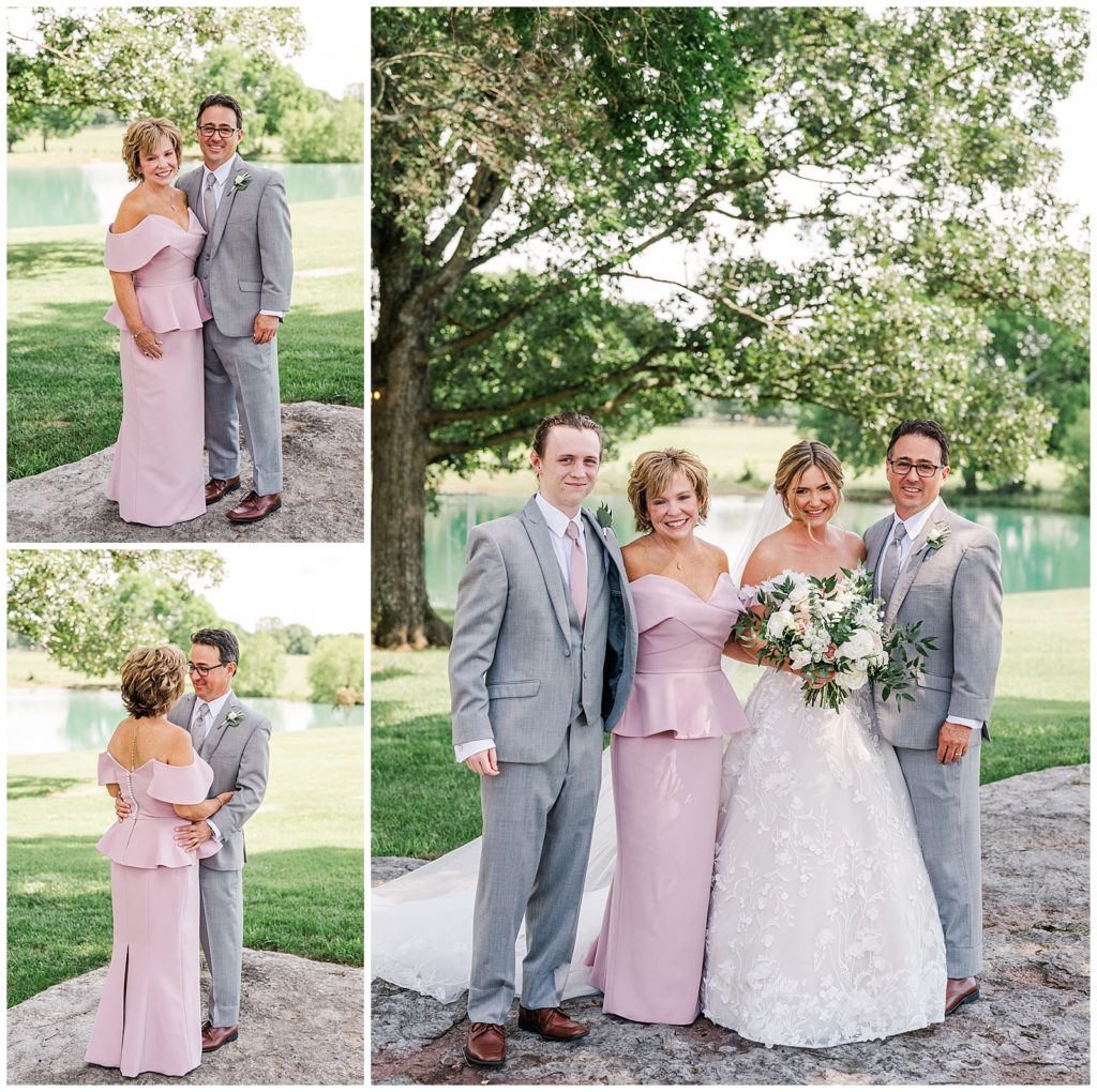 family photos | Summer Wedding | Photography by Michelle | Steel Magnolia Barn | Murfreesboro, TN