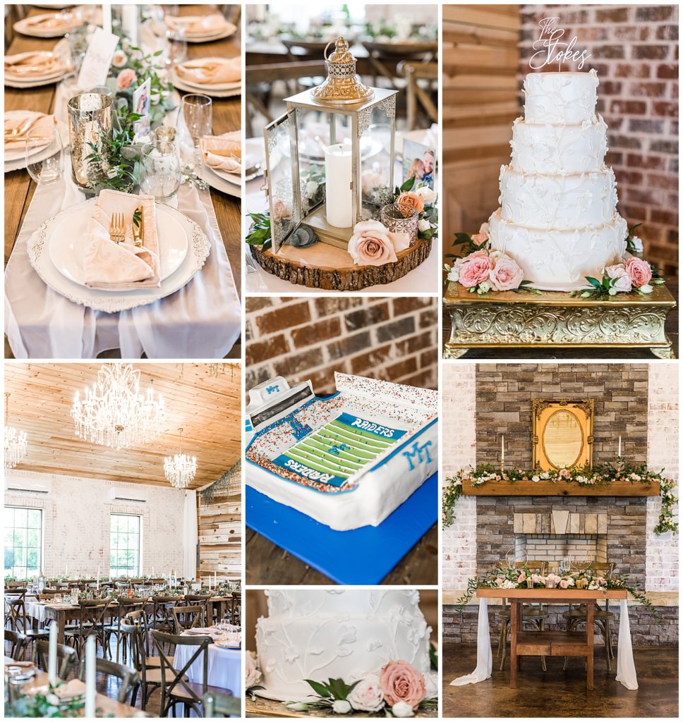 reception | Summer Wedding | Photography by Michelle | Steel Magnolia Barn | Murfreesboro, TN