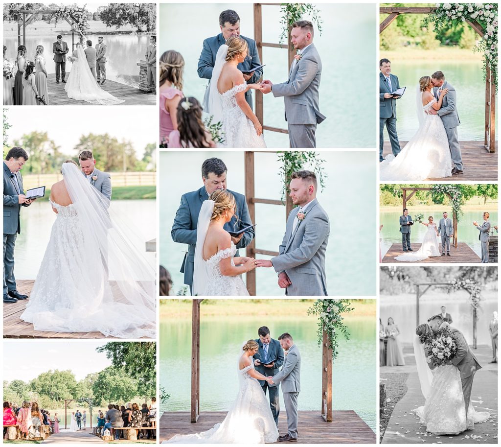 ceremony | Summer Wedding | Photography by Michelle | Steel Magnolia Barn | Murfreesboro, TN