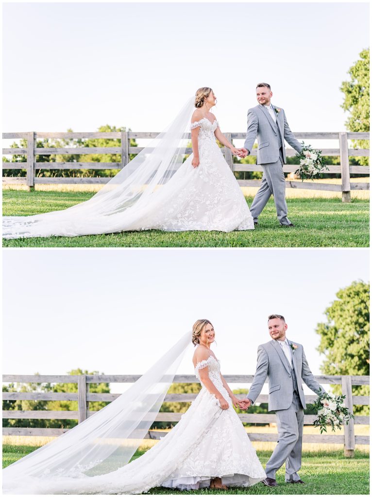 bride and groom portraits | Summer Wedding | Photography by Michelle | Steel Magnolia Barn | Murfreesboro, TN