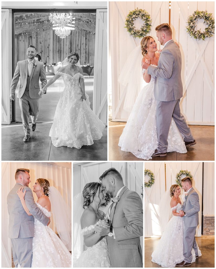 first dance | Summer Wedding | Photography by Michelle | Steel Magnolia Barn | Murfreesboro, TN