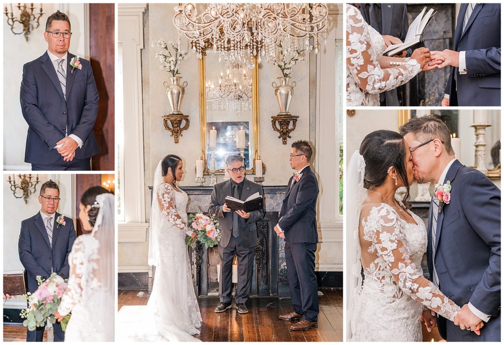 Photography by Michelle | Elopement at Riverwood Mansion | ceremony
