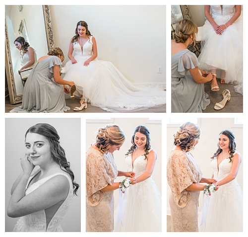 Photography by Michelle | Summer wedding at Tucker's Gap Event Center | getting ready photos