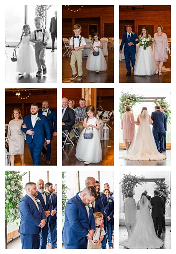 Photography by Michelle | Summer wedding at Tucker's Gap Event Center | ceremony photos