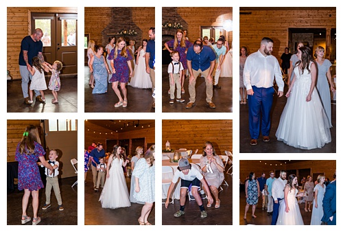 Photography by Michelle | Summer wedding at Tucker's Gap Event Center | reception photos