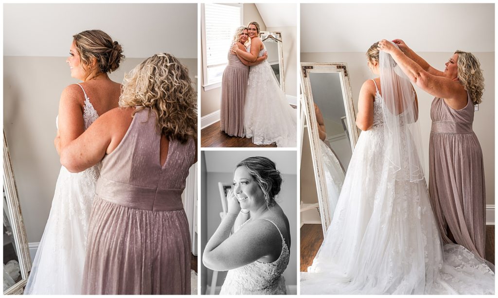 Summer wedding |The Wedding Venue at Likeazoo | Photography by Michelle | Lebanon, TN | bride getting ready photos