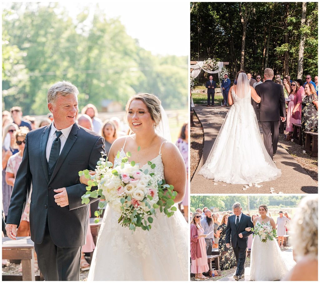 Summer wedding |The Wedding Venue at Likeazoo | Photography by Michelle | Lebanon, TN | ceremony photos