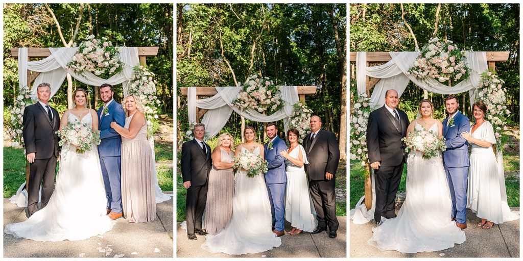 Summer wedding |The Wedding Venue at Likeazoo | Photography by Michelle | Lebanon, TN | family portraits