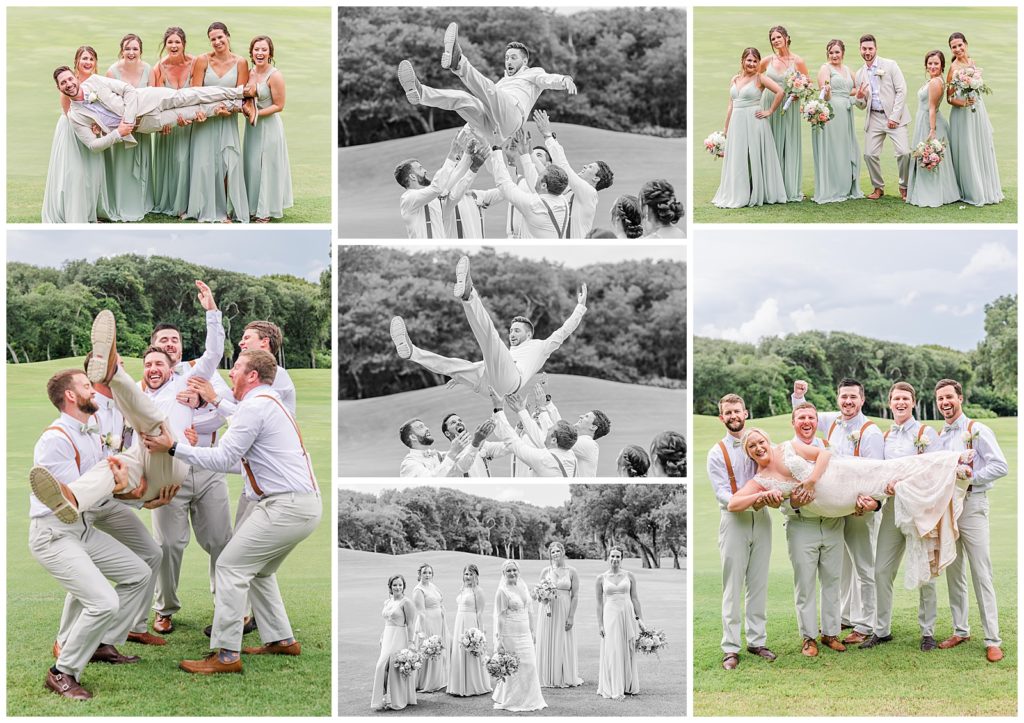 Bridal Party Photos | Golf Club of Amelia Island | Photography by Michelle 
