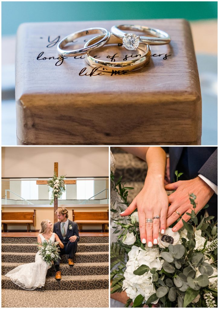Fall Church Wedding | Photography by Michelle | Lebanon, TN | bride and groom