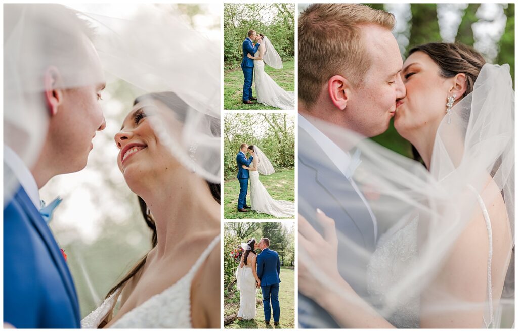Spring Wedding at Meadow Hill Farm |   Bride and Groom portraits