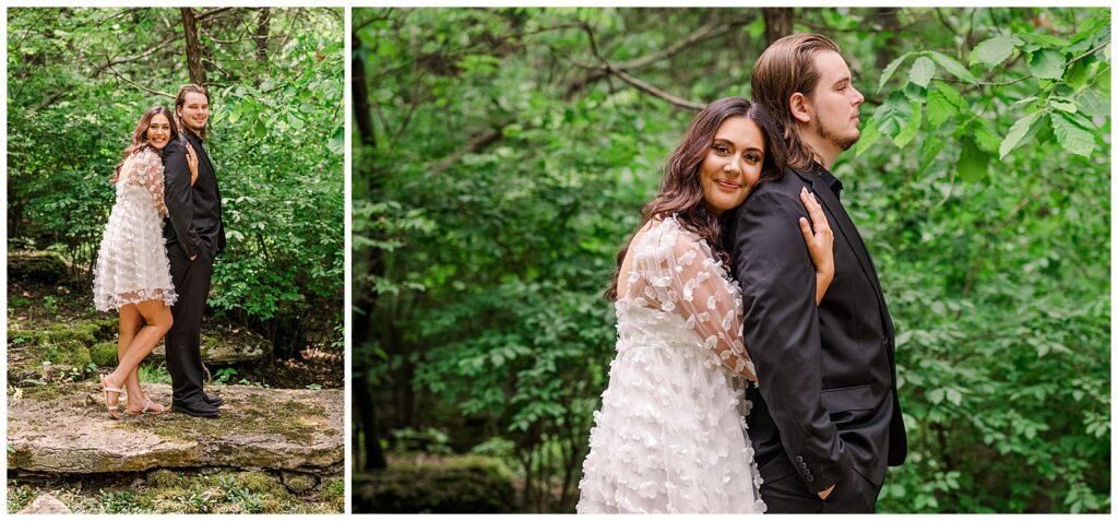 Engagement session at The Wedding Woods | Lebanon, TN