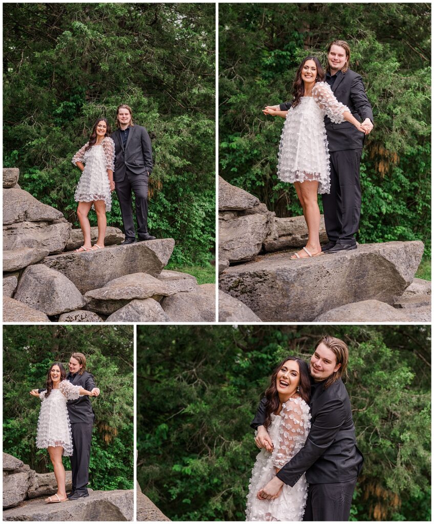 Engagement session at The Wedding Woods | Lebanon, TN