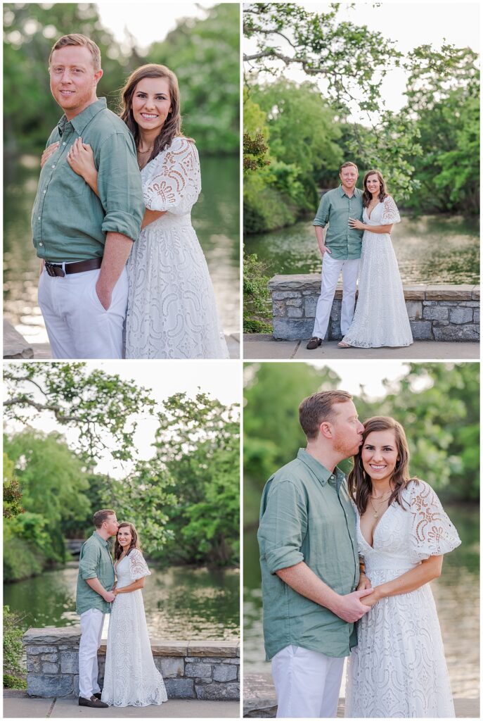 Spring engagement session at Centennial Park