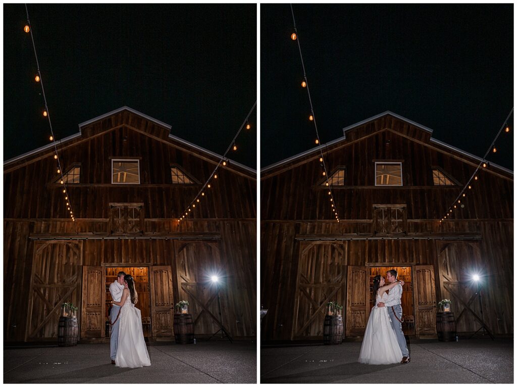 Summer Wedding at The Wedding Barn at Likeazoo | private last dance