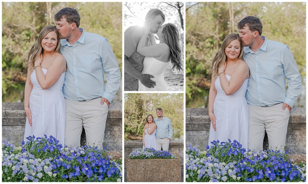 Spring engagement photos at Centennial Park | Nashville, TN 