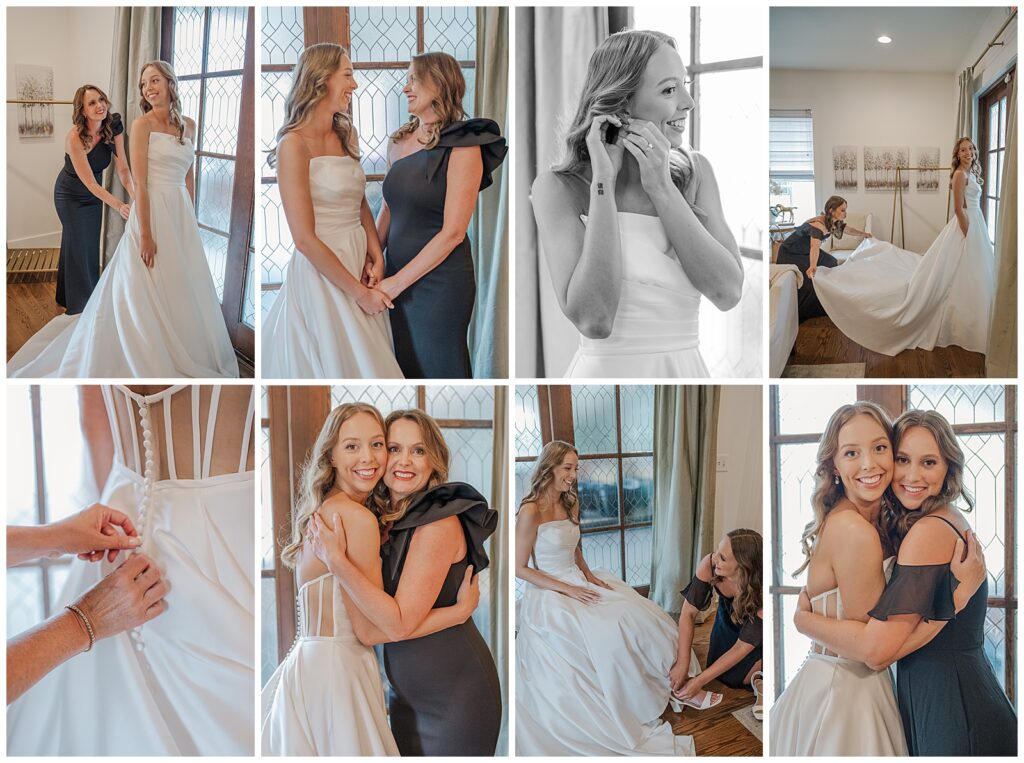 Madison and Eli's summer wedding at The Venue at Birchwood | getting ready