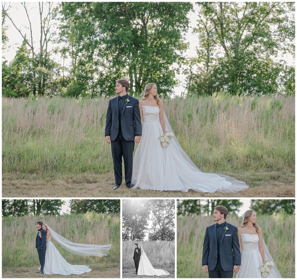 Madison and Eli's summer wedding at The Venue at Birchwood | bride and groom photos