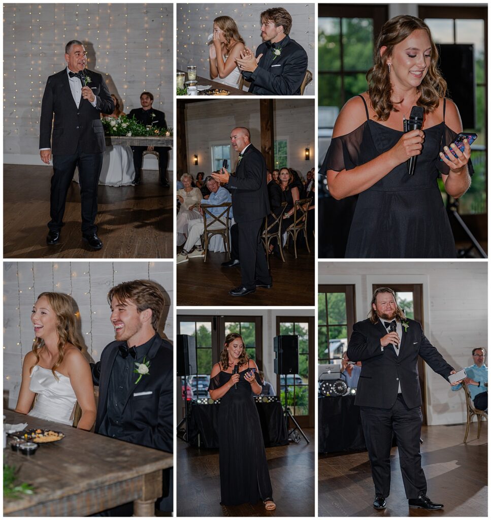 Madison and Eli's summer wedding at The Venue at Birchwood | reception photos