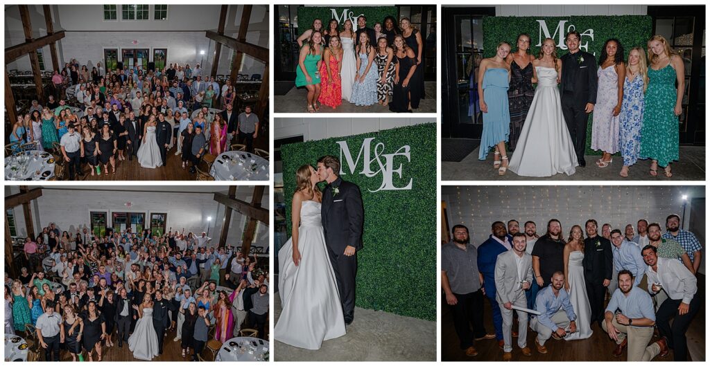 Madison and Eli's summer wedding at The Venue at Birchwood | reception photos