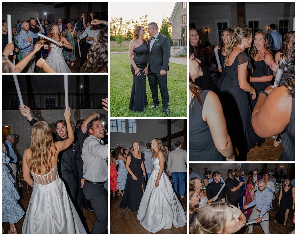 Madison and Eli's summer wedding at The Venue at Birchwood | reception photos