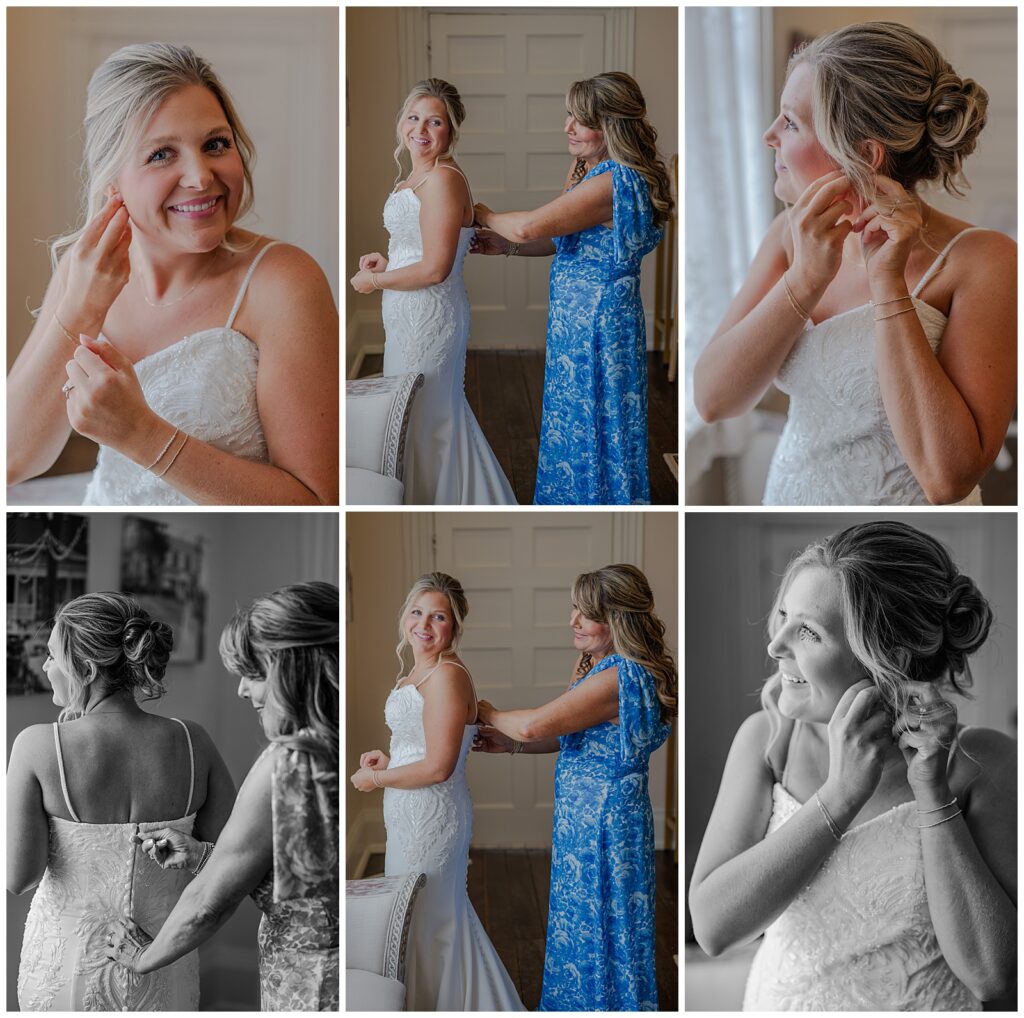 Summer Wedding at Ravenswood Mansion | Brentwood, TN | getting ready and details