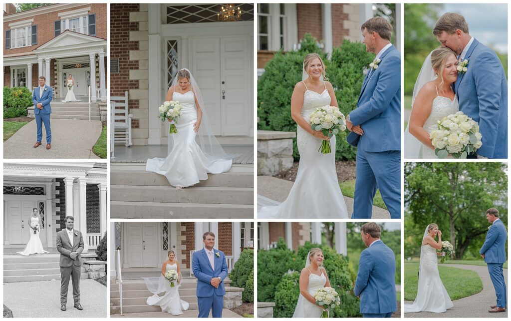 Summer Wedding at Ravenswood Mansion | Brentwood, TN | first looks