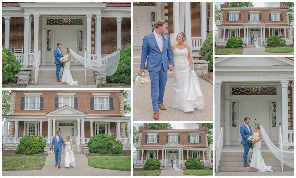 Summer Wedding at Ravenswood Mansion | Brentwood, TN | bride and groom photos